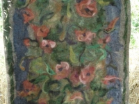 A beautiful hand felted piece